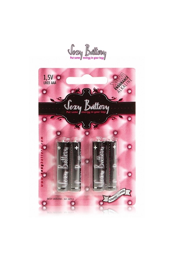 Sexy battery - Piles AAA x4